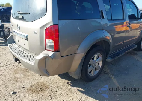 2008 Nissan Pathfinder Se from USA, damaged, VIN 5N1AR18UX8C607326